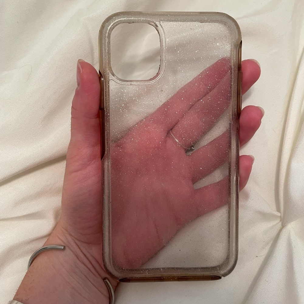 iPhone 10XR stardust otter box phone case